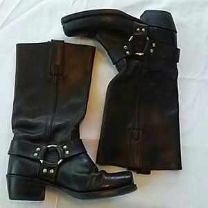 Frye harness motorcycle boots